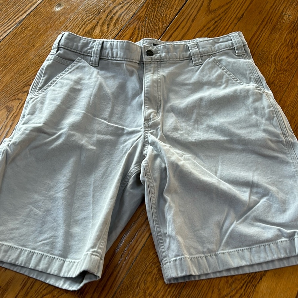 Carhartt tan color men’s shorts. Size 36 waist.  Excellent condition.